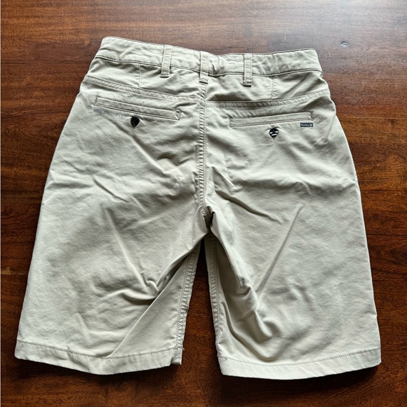 Two pair Hurley Boys H2O Nike Dri Fit Chino Shorts. Size 12. - Picture 7 of 8